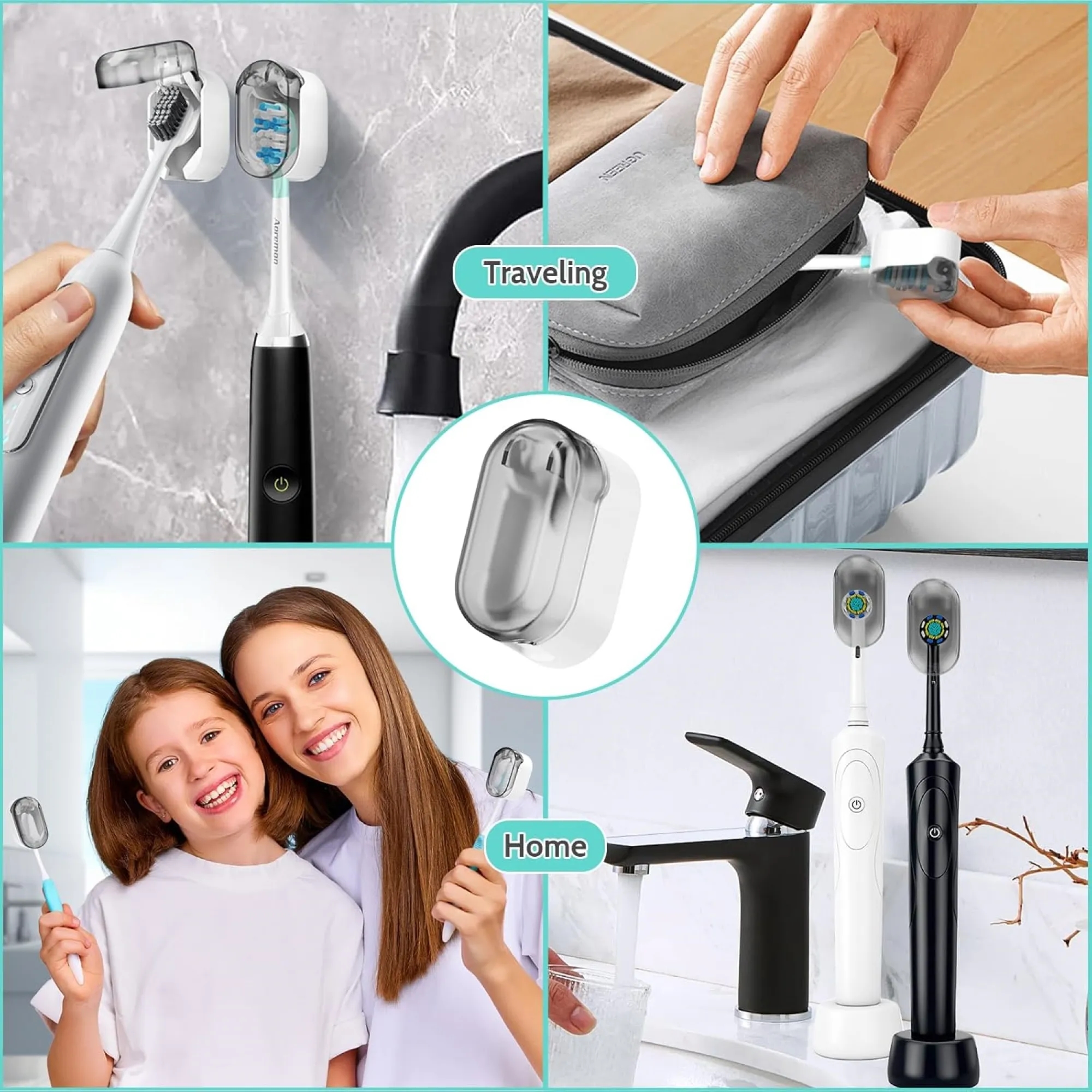 Dustproof Toothbrush Rack 1
