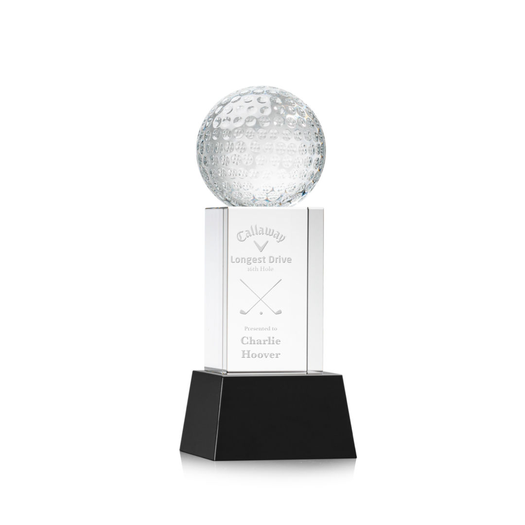 Golf Ball Award on Belcroft Base - Black 2