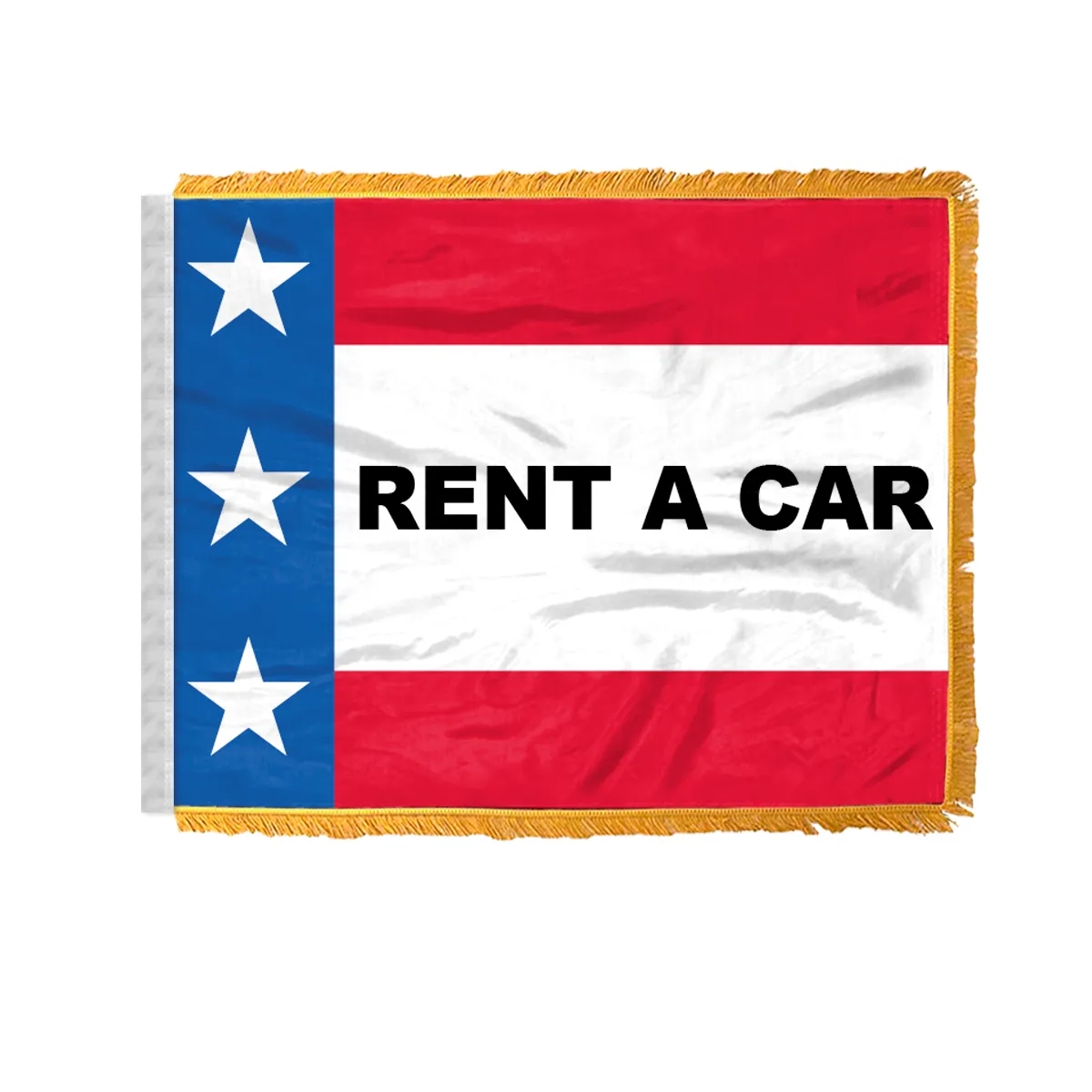 12" x 18" Patriotic Message Antenna Flag 12
