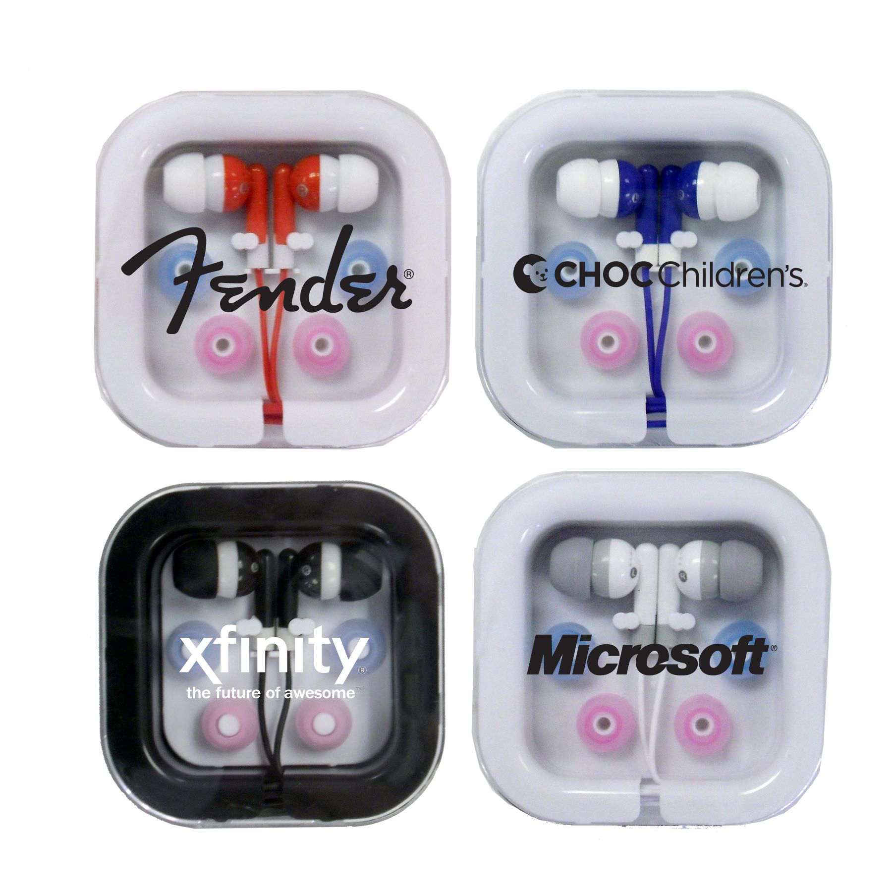 Earbud Headphones With Comfort Headband 1