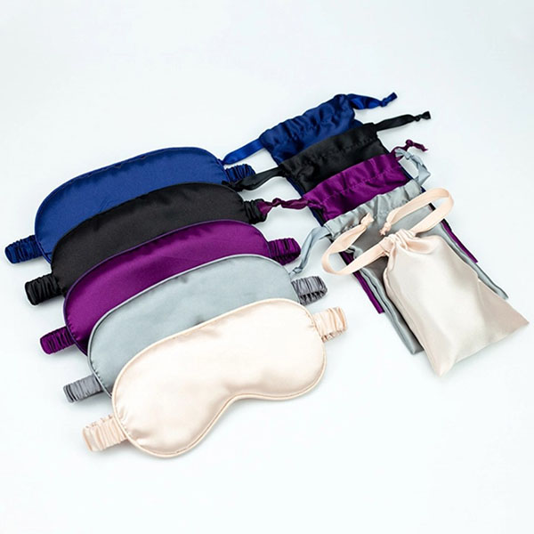 wholesale eye mask blindfold sleep  satin eyemask 2