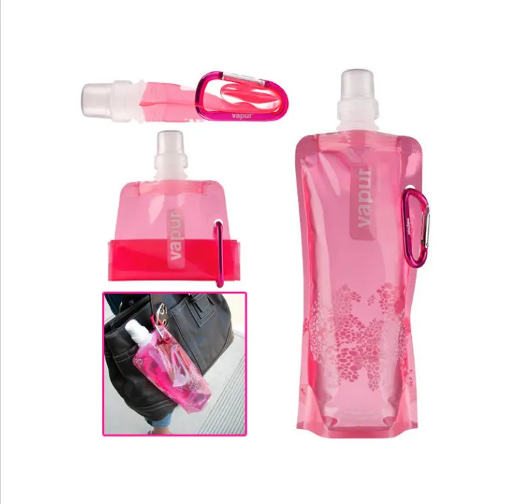 16 Oz. BPA-Free Foldable and Reusable Water Bottle ( 480ML ) 4
