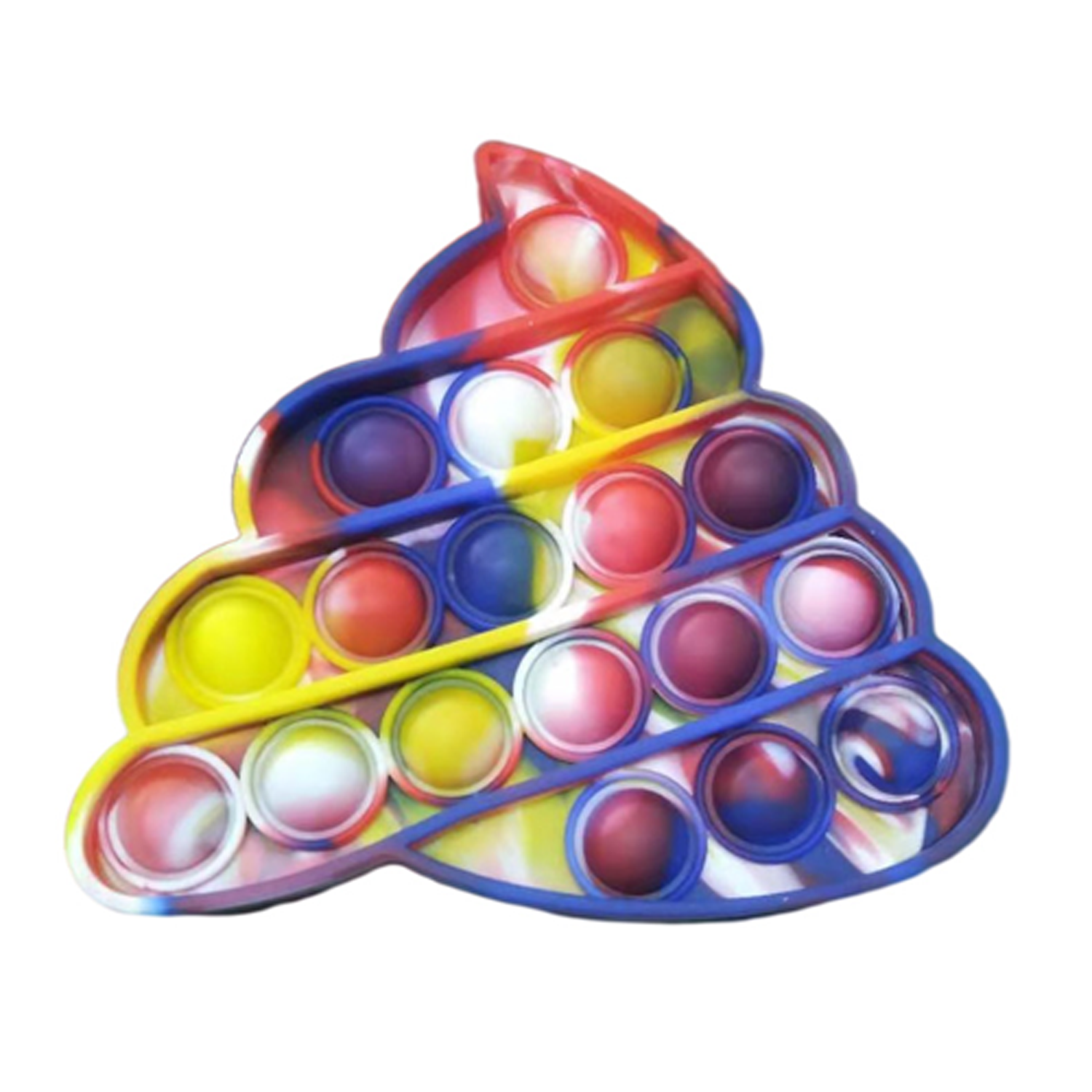 Poo Shape Push Pop Bubble Fidget Sensory Toy 4