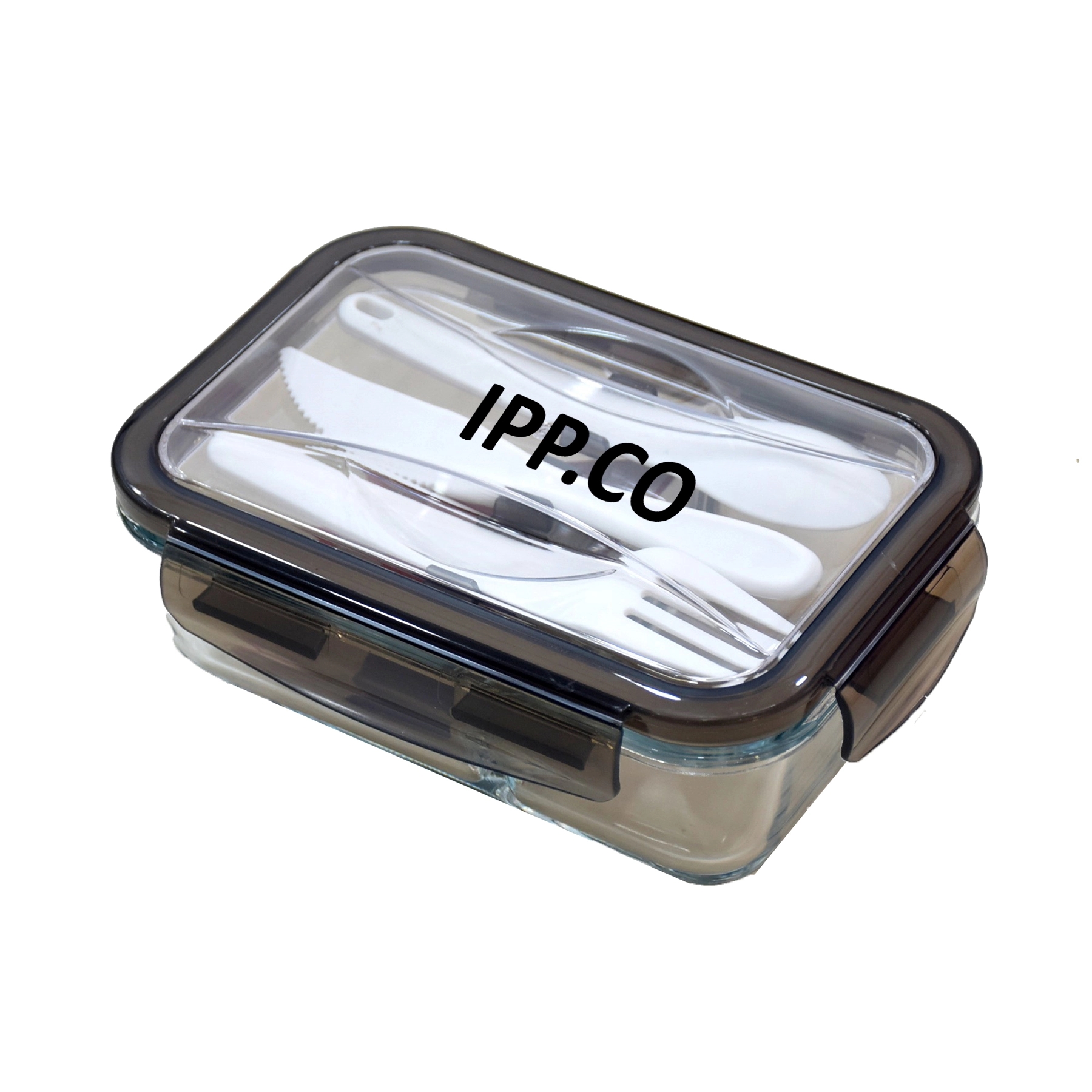 Glass Food Storage Containers with Lids Lunch Box 2