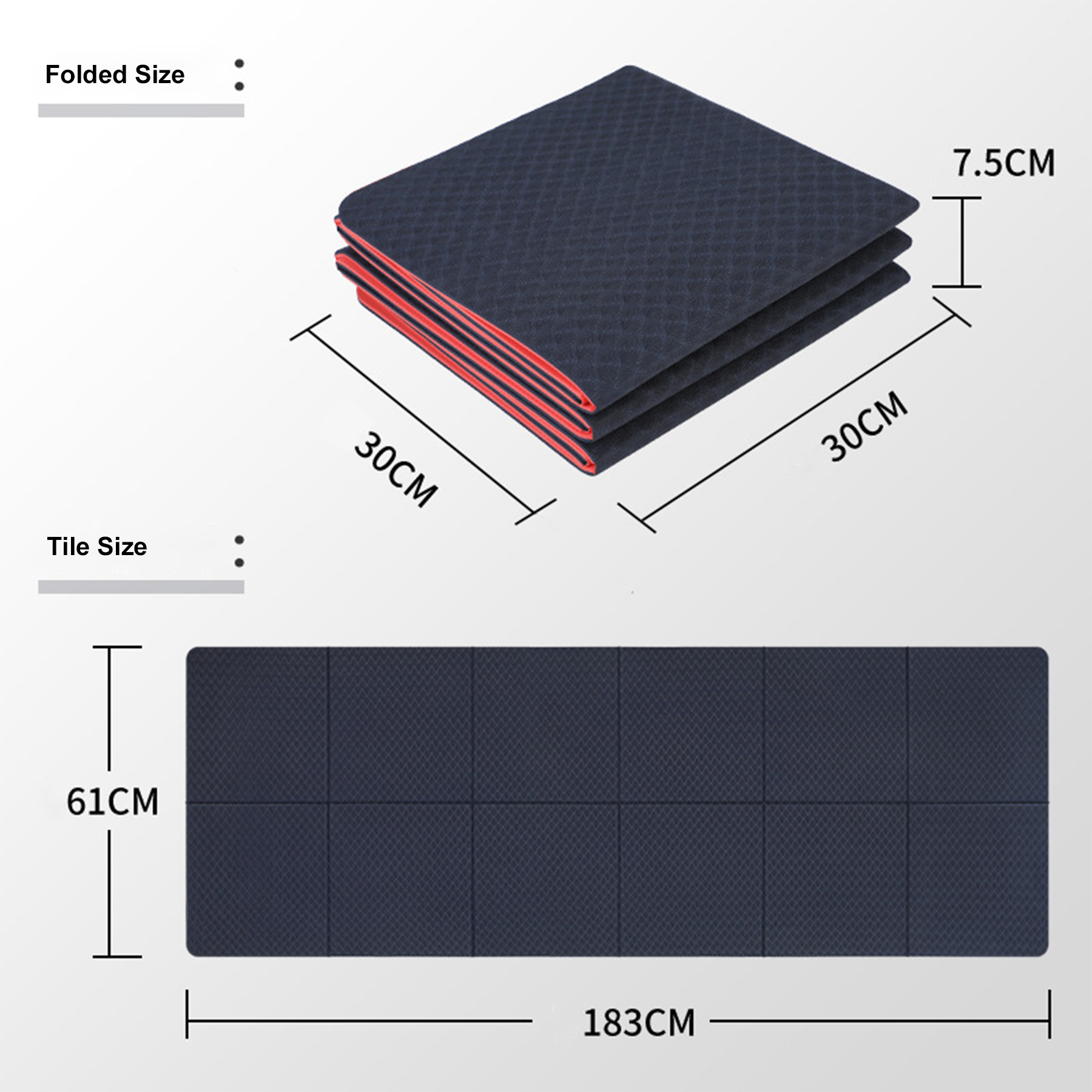 Foldable Yoga Mat 1