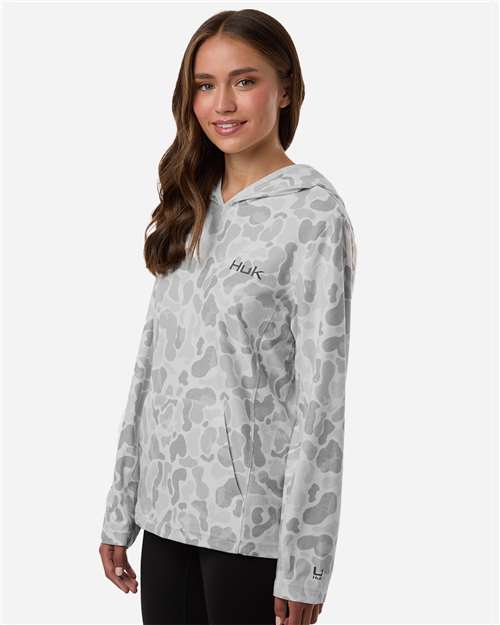 Women's Coldfront+ KC Print Hooded Sweatshirt - H6130037 10