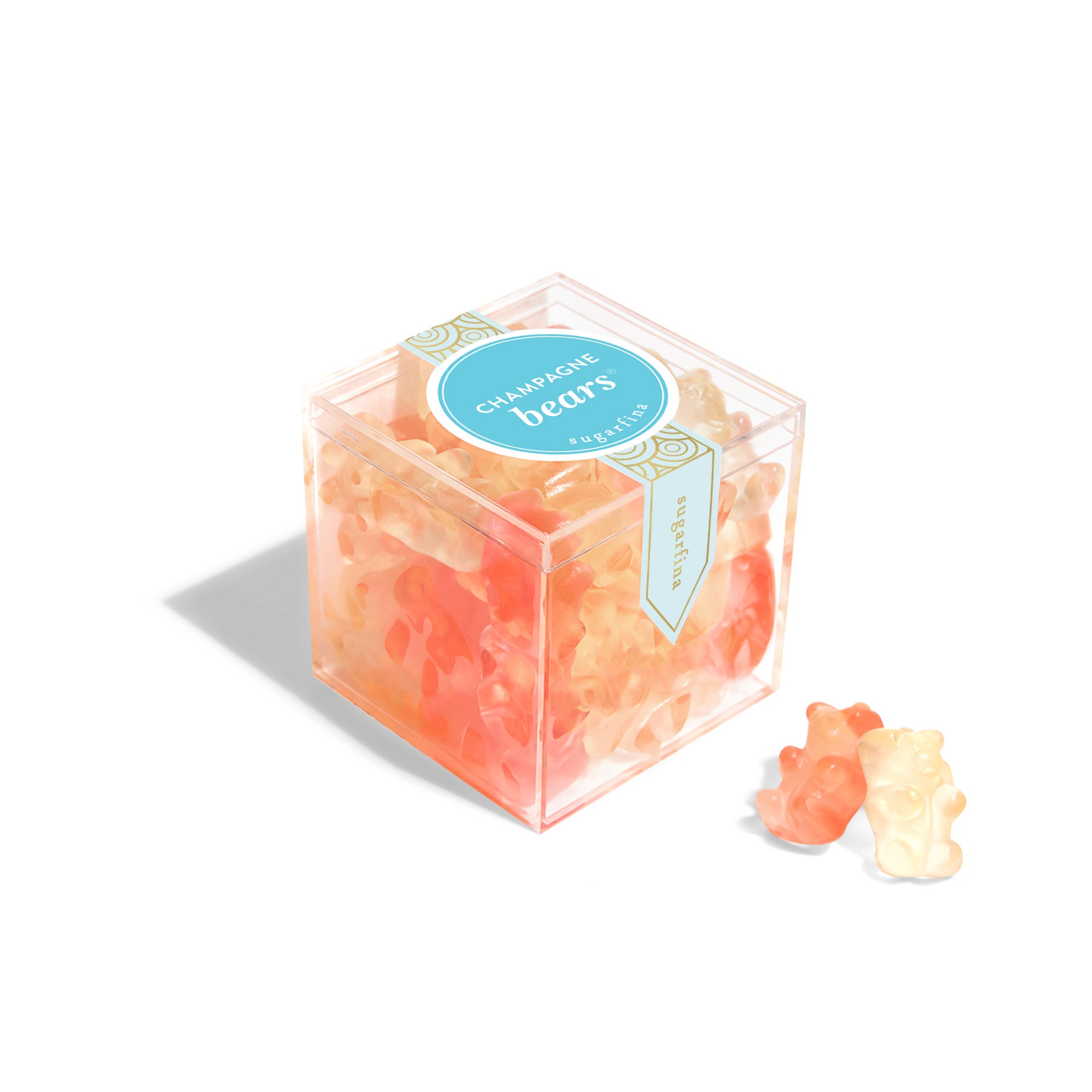 Sugarfina Champagne Bears Candy Cube Gift Bag 3