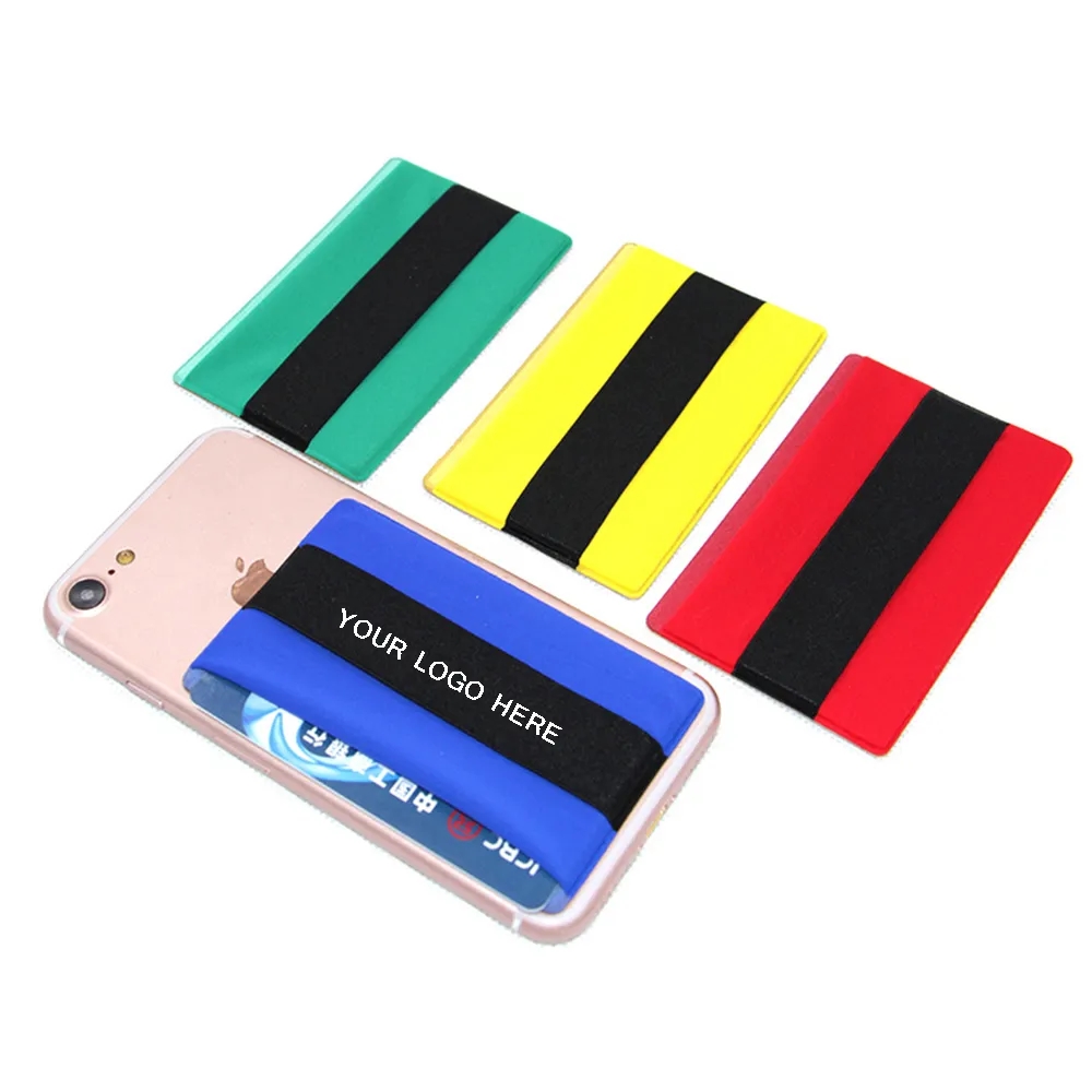 Smart Phone Card Wallet With Elastic Strap 2