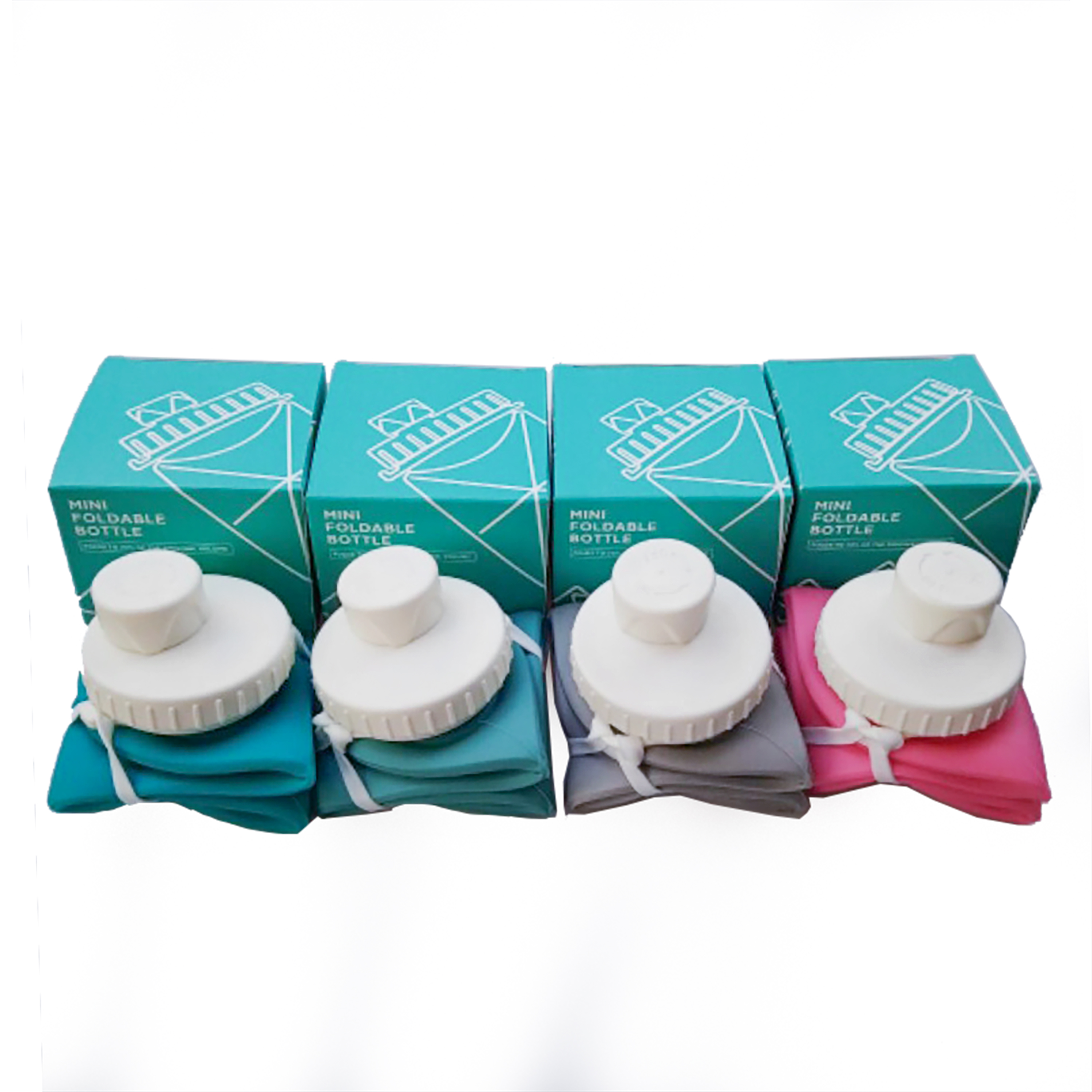 20 oz Collapsible Silicone Water Bottle 3