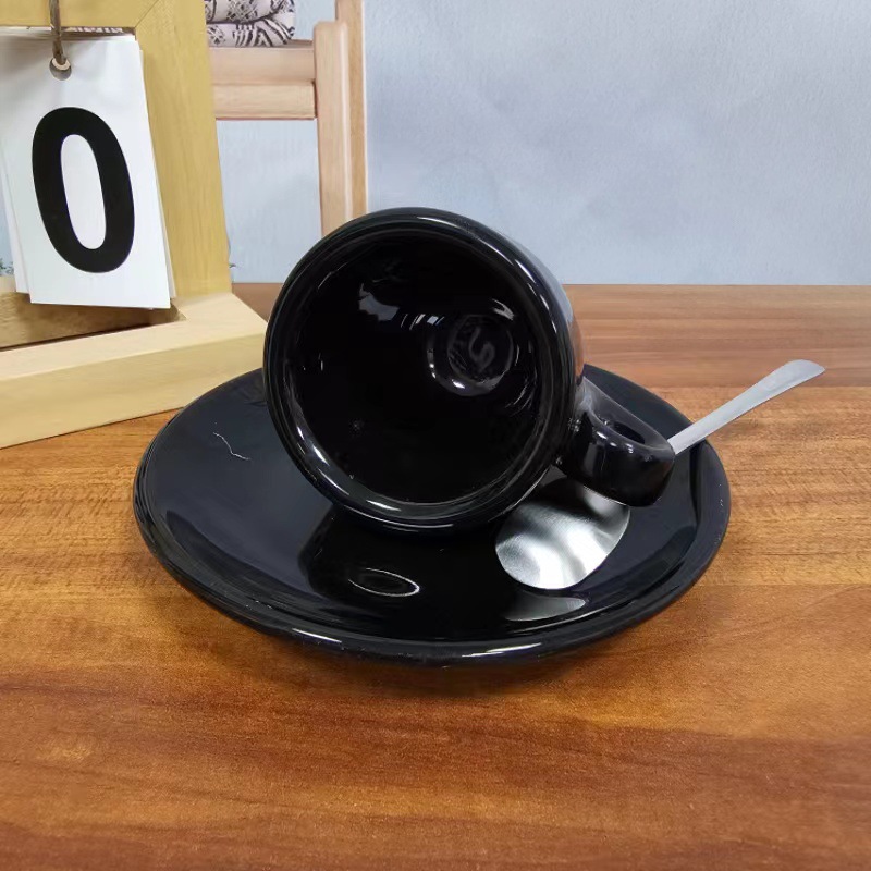 Ceramic Coffee With handle and scoop 1