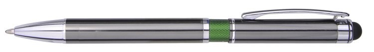 Aluminum Stylus Ballpoint Pen in Gunmetal Finish 10