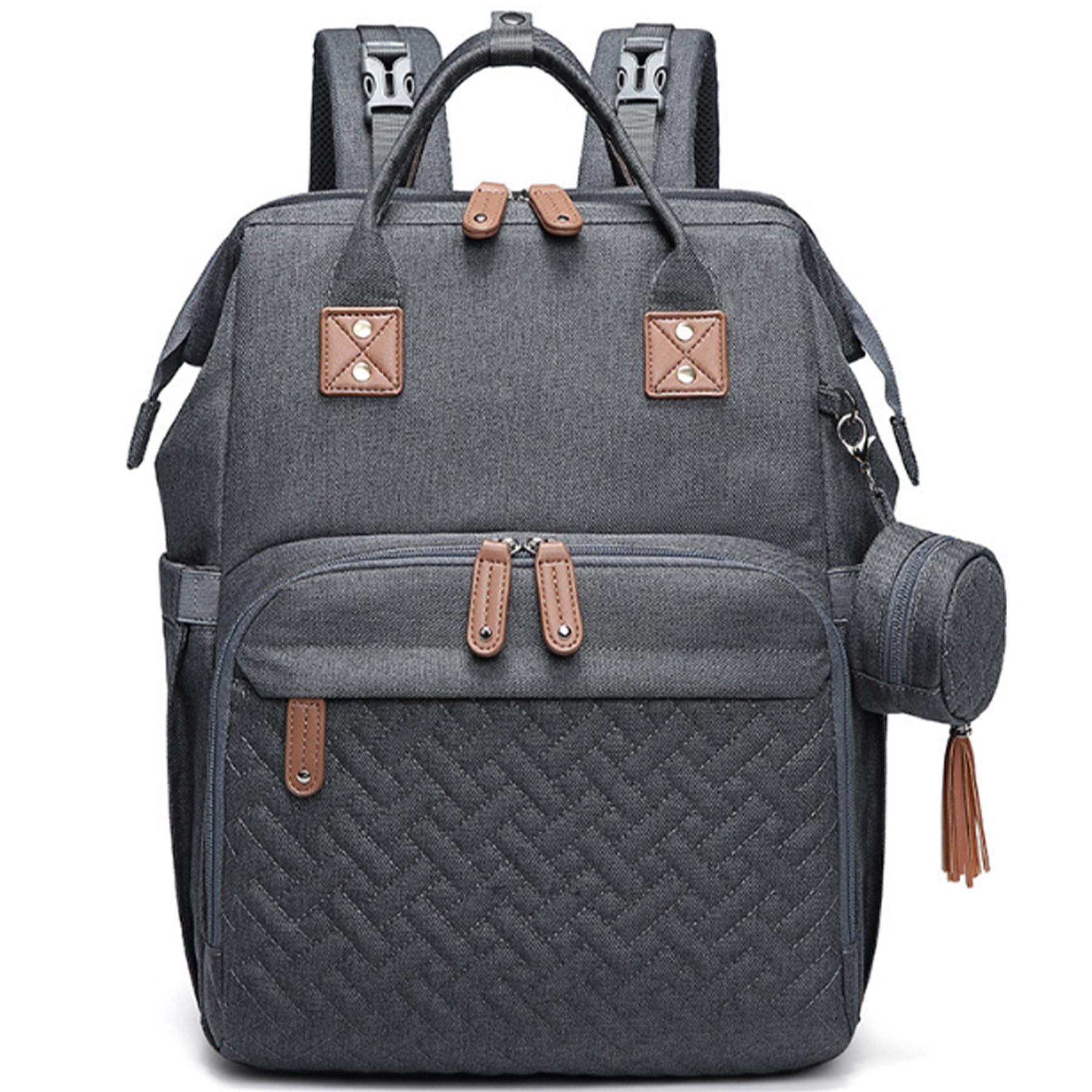 3 in 1 Diaper Bag Backpack with Bassinet Bed Mat Pad 4