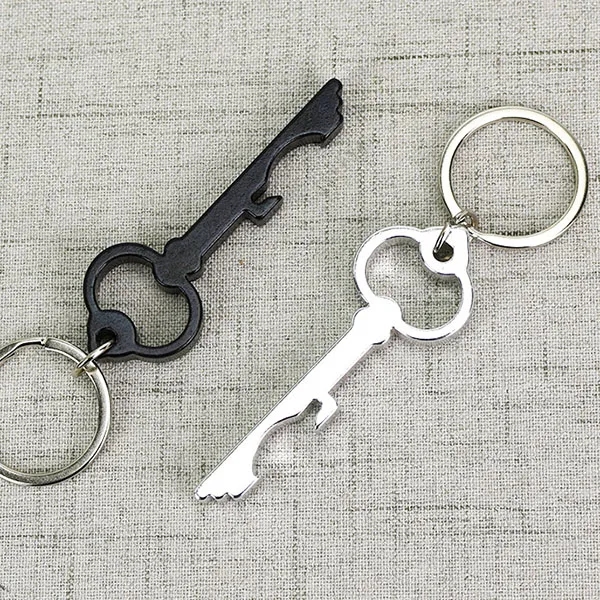 Key Shape Bottle Opener Keychains 3