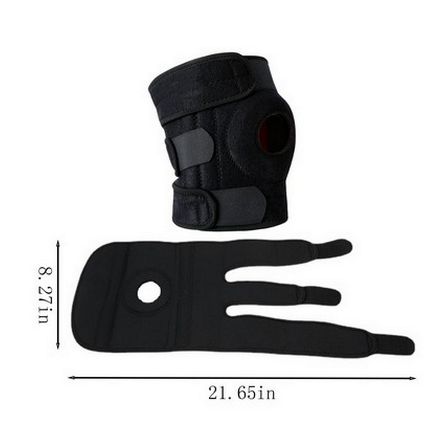 Spring-Supported Sports Knee Brace 4