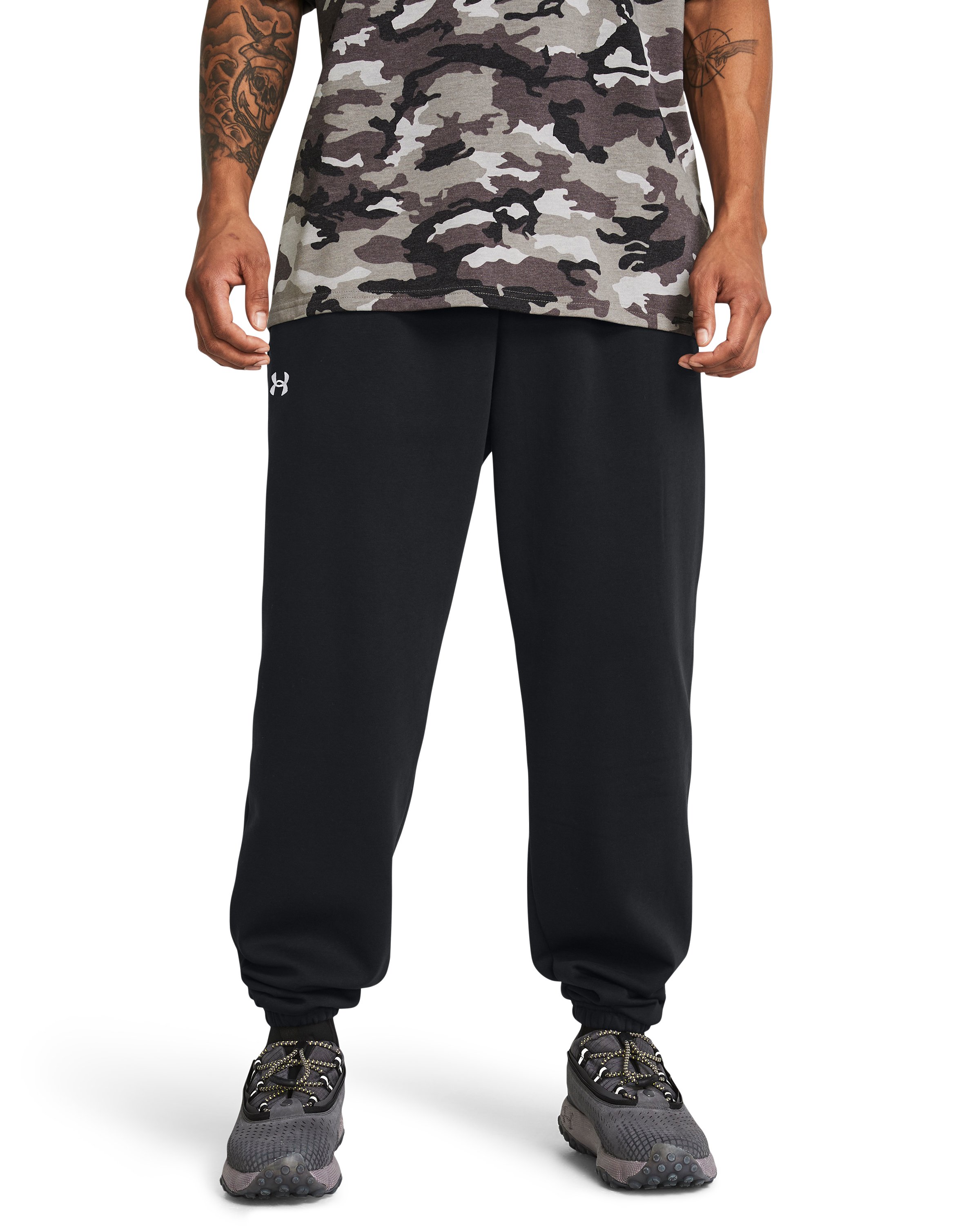 UA Rival Fleece Men's Puddle Pants 3