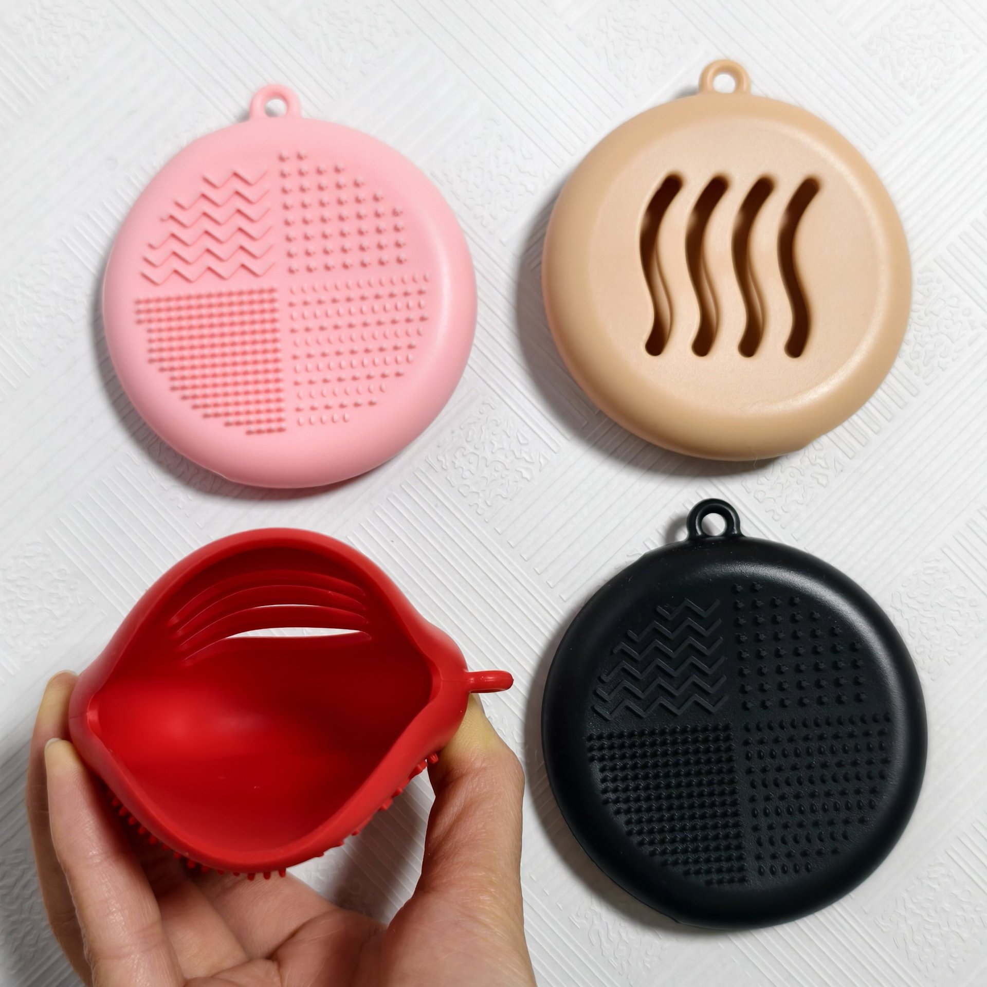 Makeup sponge silicone storage box 3