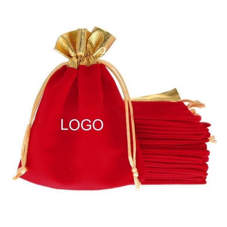 Flannelette Lint Bag/ Case Pouch for Jewelry 1