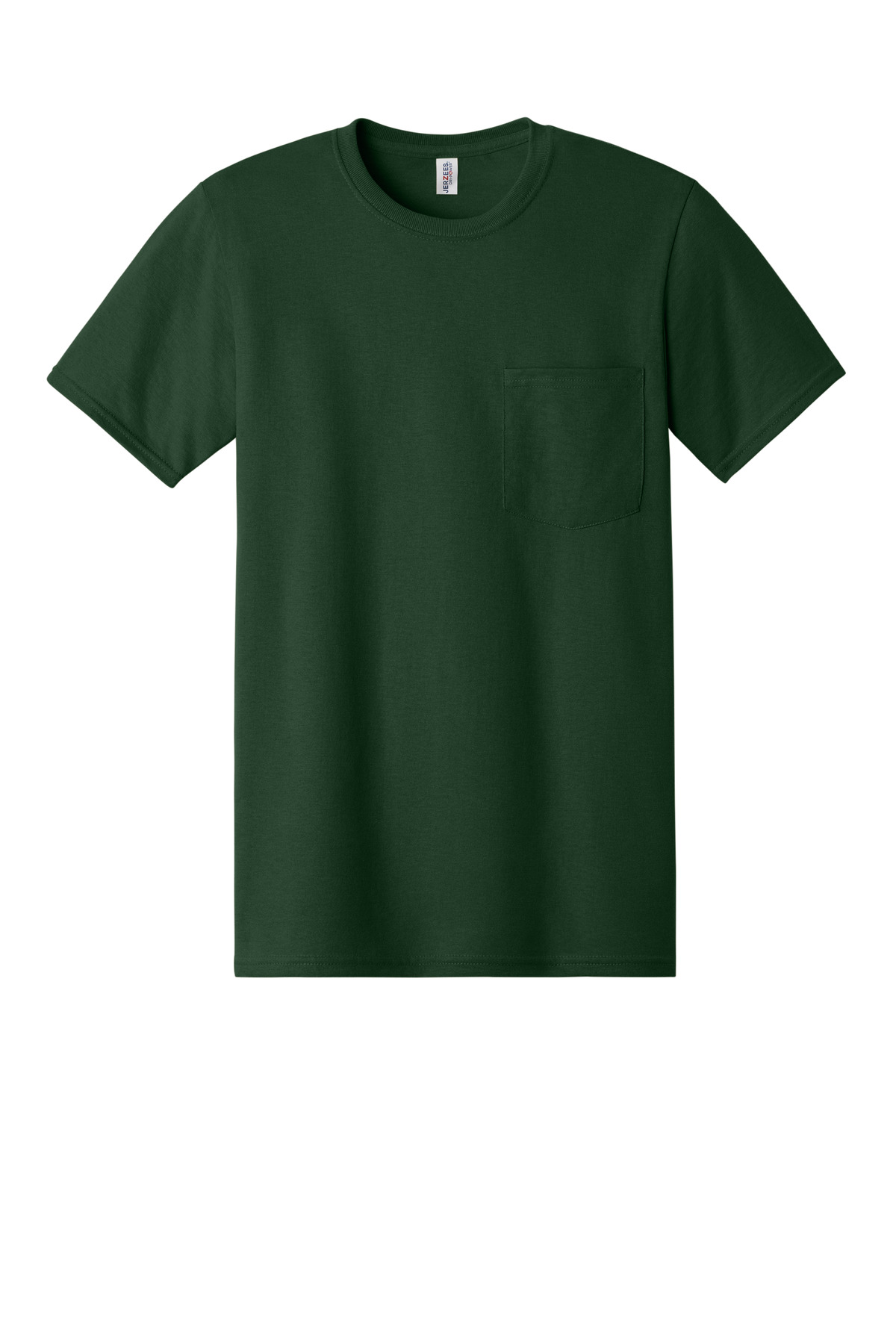 Jerzees - Dri-Power 50/50 Cotton/Poly Pocket T-Shirt. 29MP 76