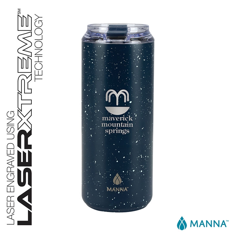 Manna™ Tall Boy 18 oz. Double Wall Stainless Steel Tumbler w/ Speckled Finish 48