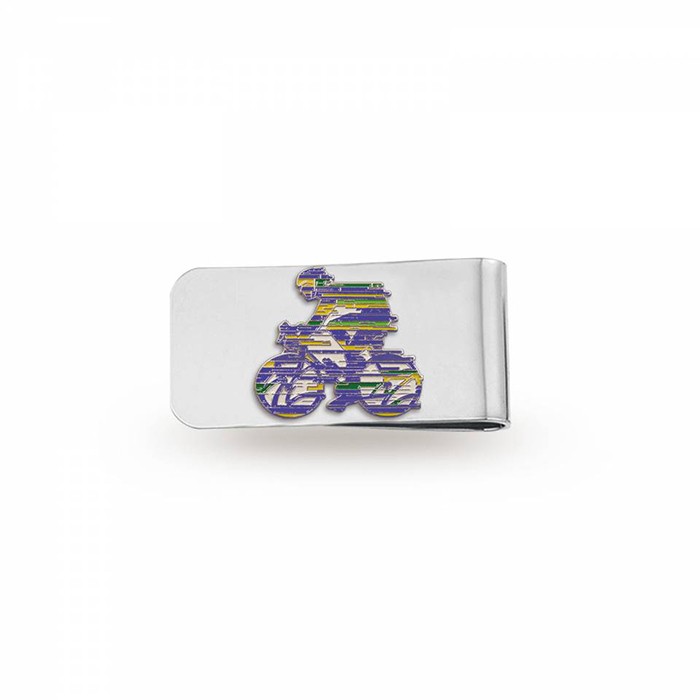 Money Clip with Soft Enamel Lapel Pin (Up to 1 in) 2