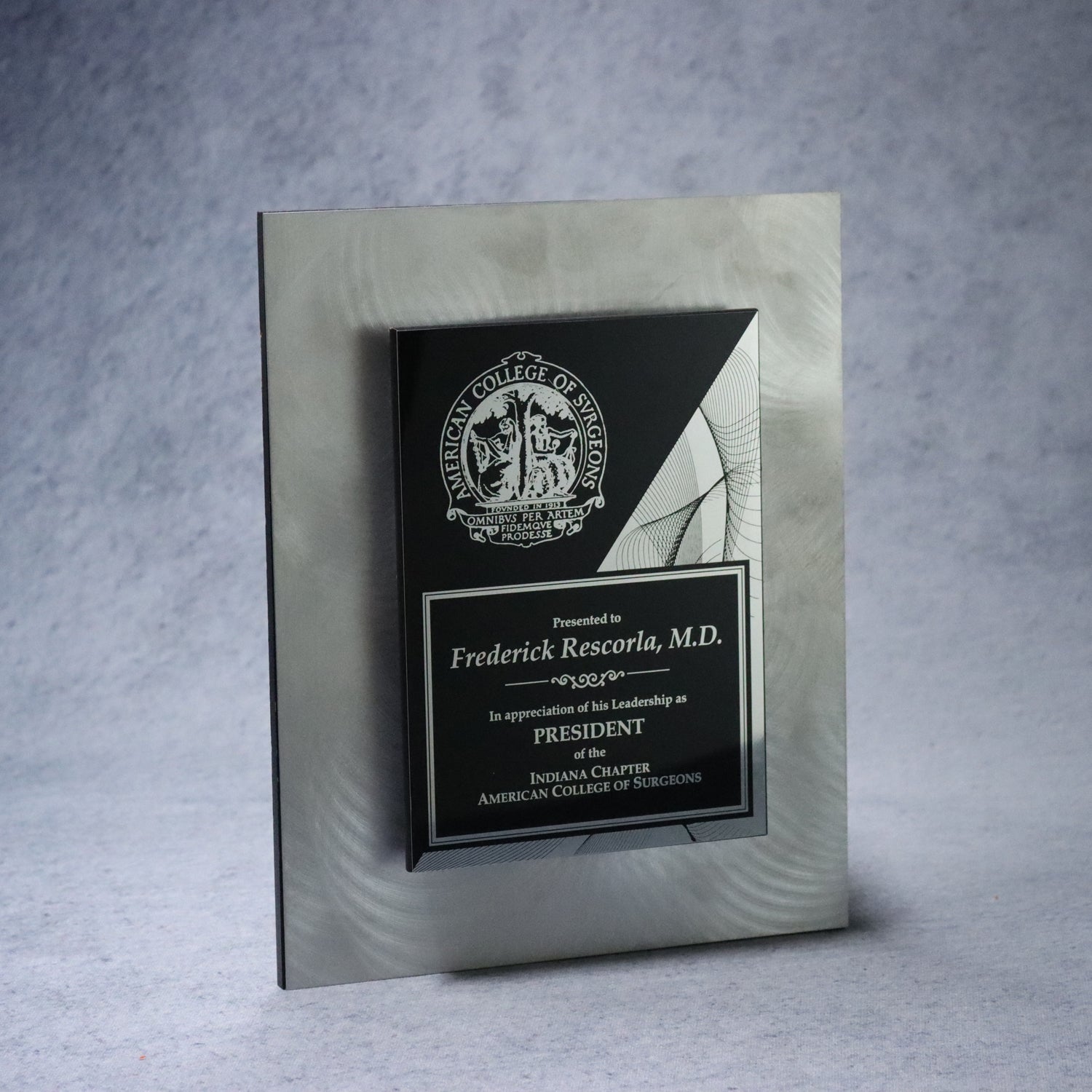 Two-Level Digitally Printed Plaque 4