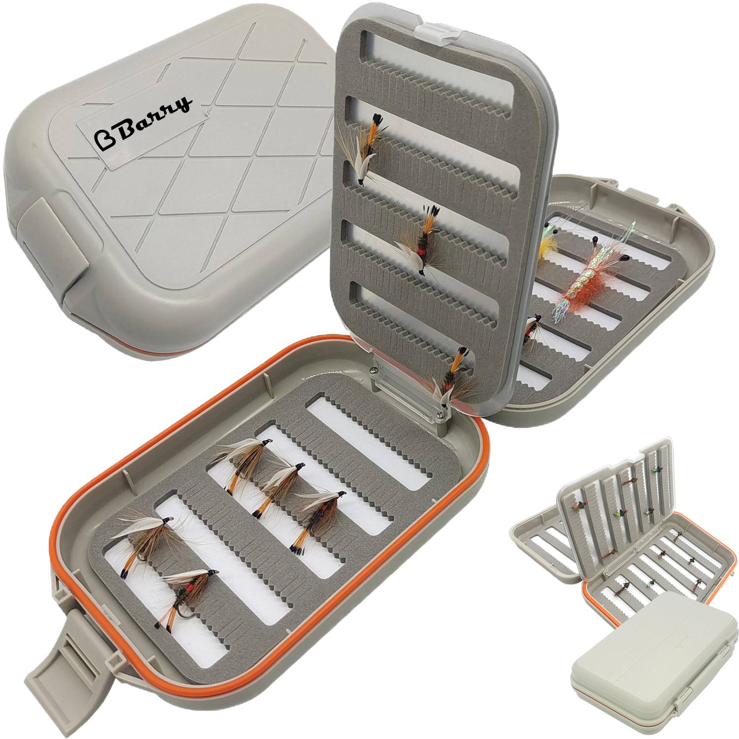 Waterproof Fly Bait Fishing Tackle Box 3