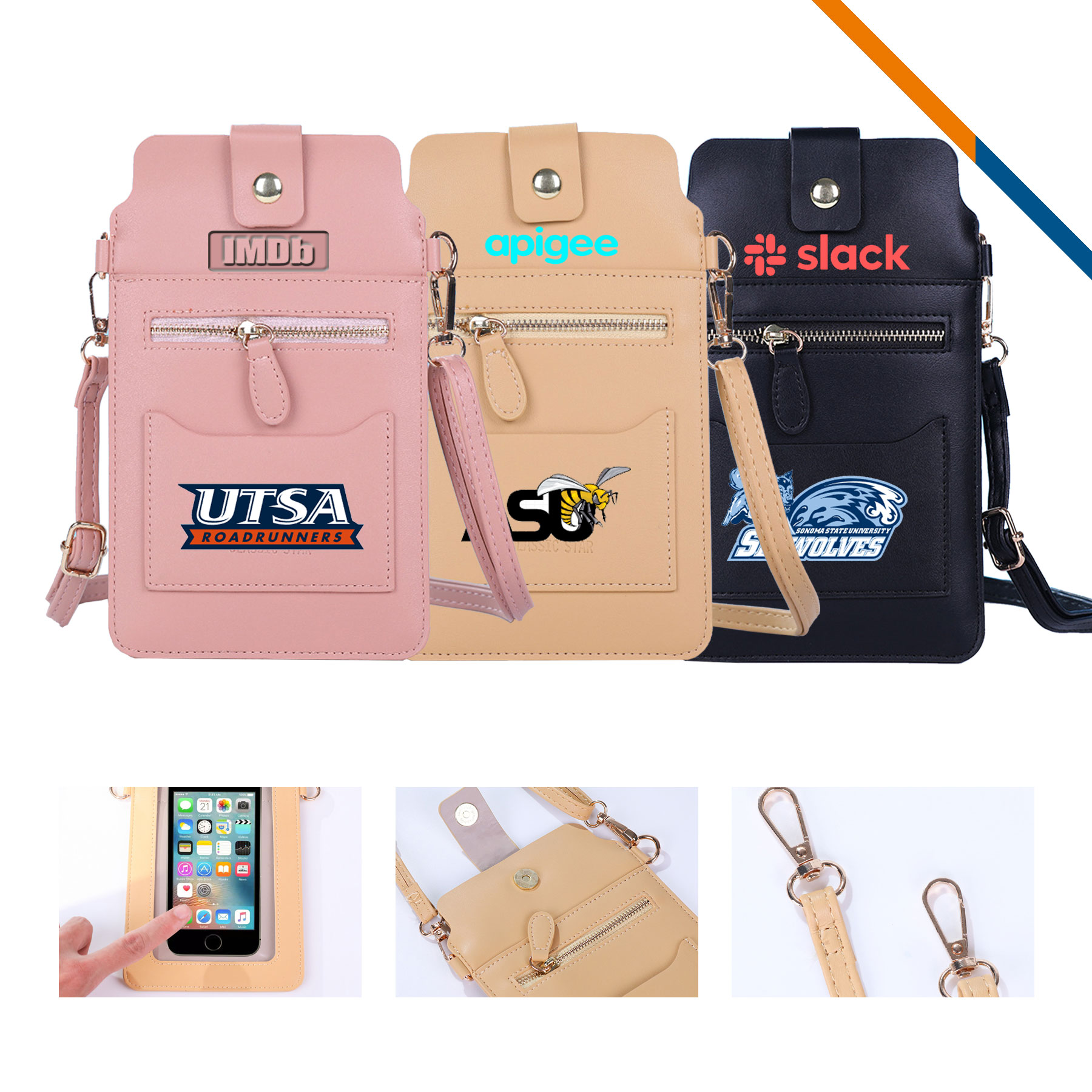 Spade Phone Crossbody Bag 8