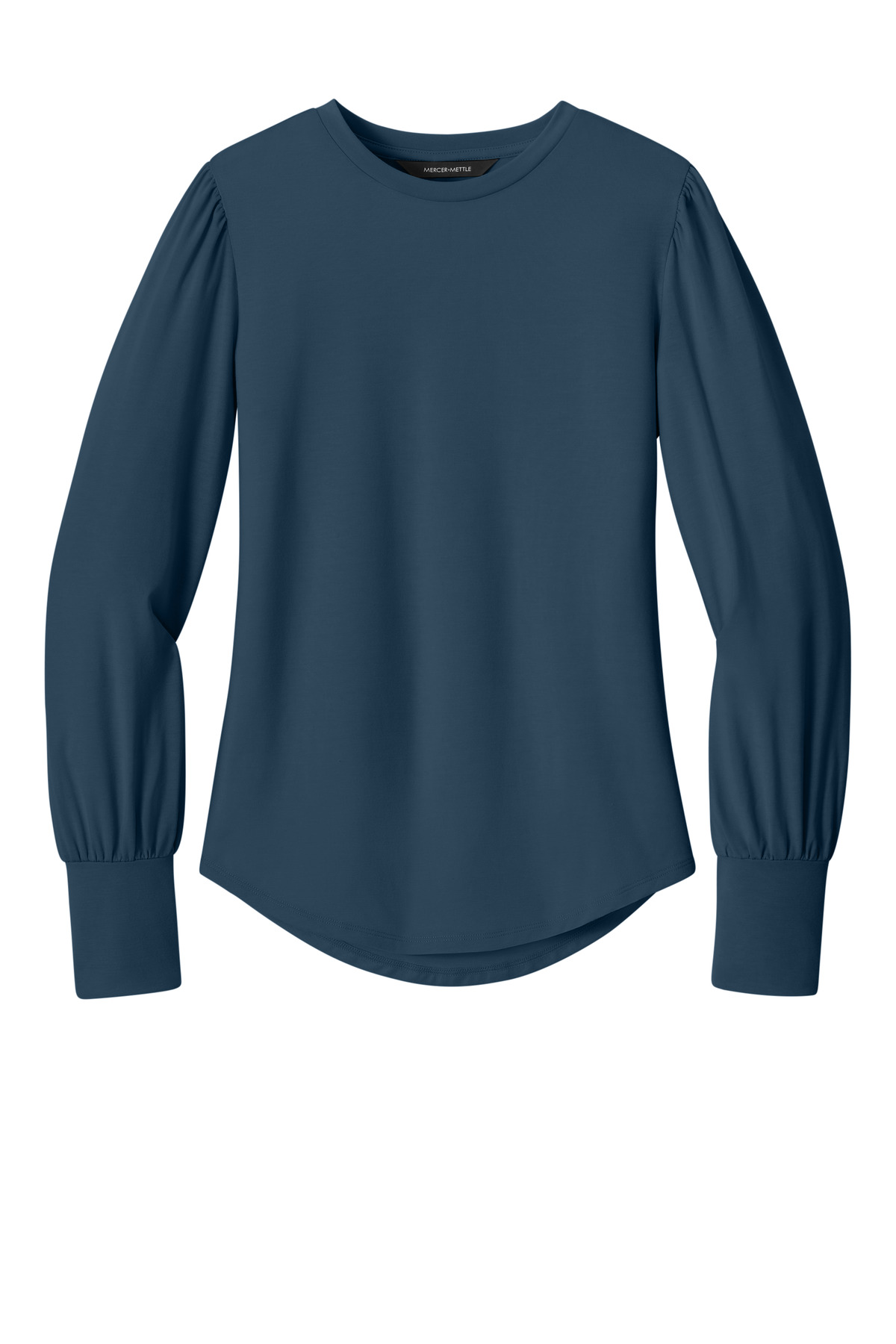 Mercer+Mettle Women's Stretch Jersey Long Sleeve Blouson Top MM1019 57