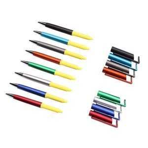 Translucent Ballpoint Pen With Highlighter 9