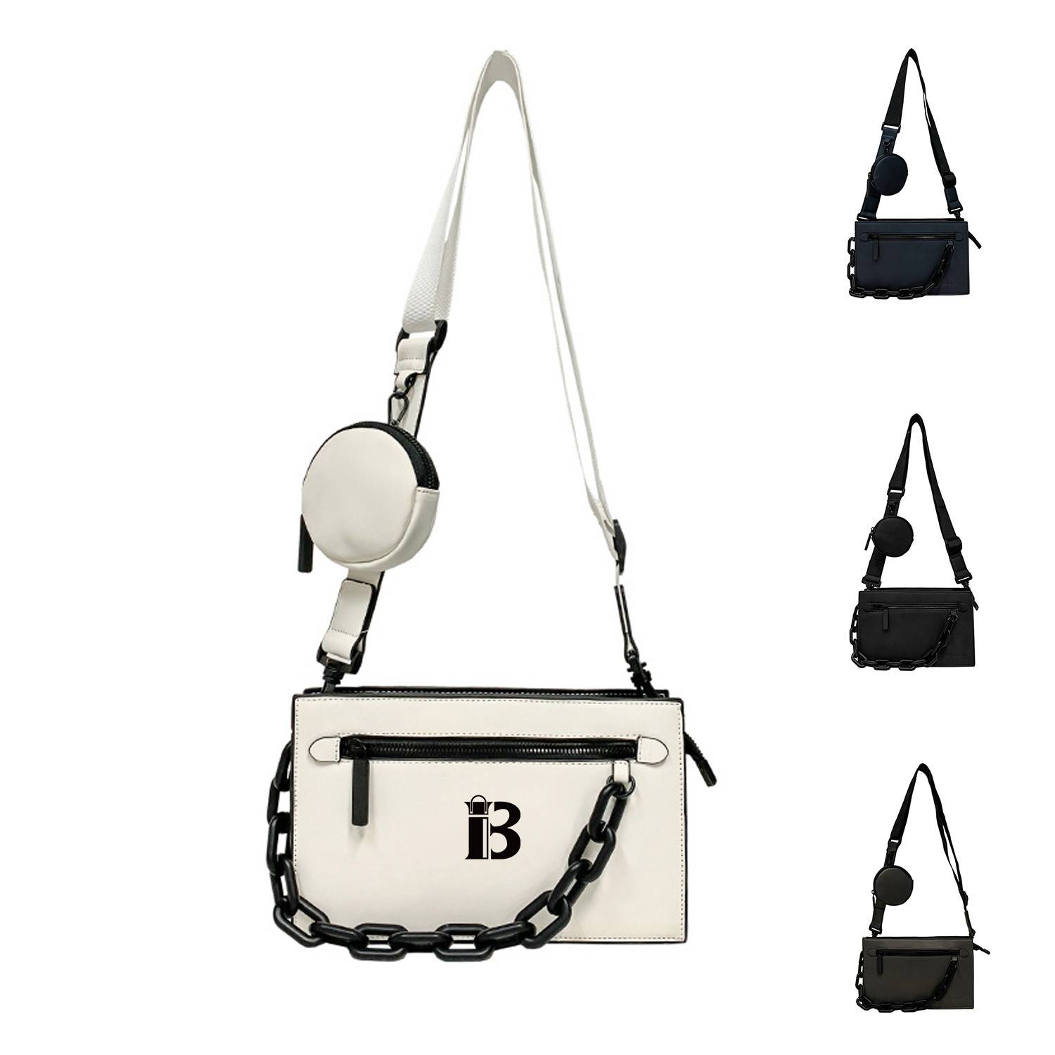 PU Leather Crossbody Shoulder Bag 1