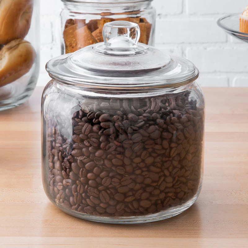 Choice 0.75 Gallon Glass Jar with Lid 5