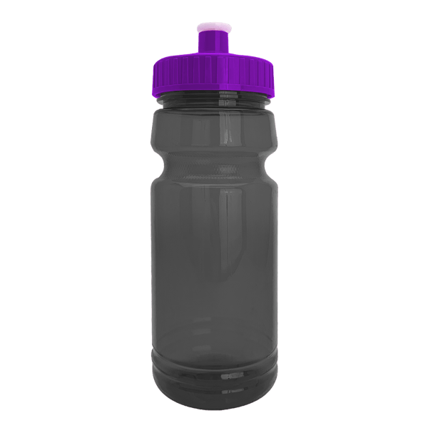 Cycle 24oz Recycled Transparent Bike Bottle w/Push-Pull Lid 31