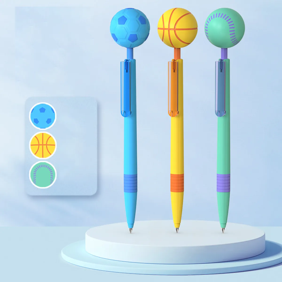 Decompression Football Office Favors School  Ballpoint Pens 6