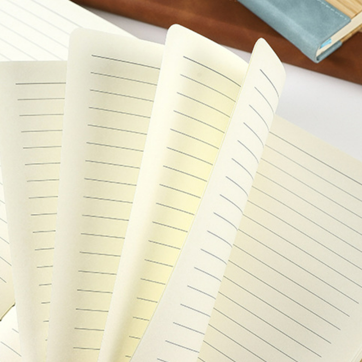 A5 Bamboo Cover Business Notebook with Magnetic Closure 6