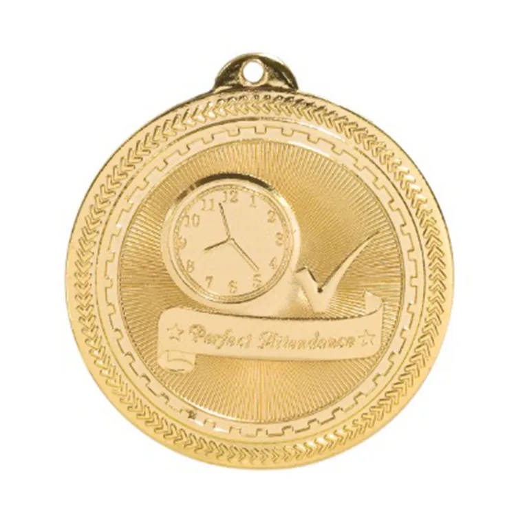 2" BriteLazer Medal-Perfect Attendance 2