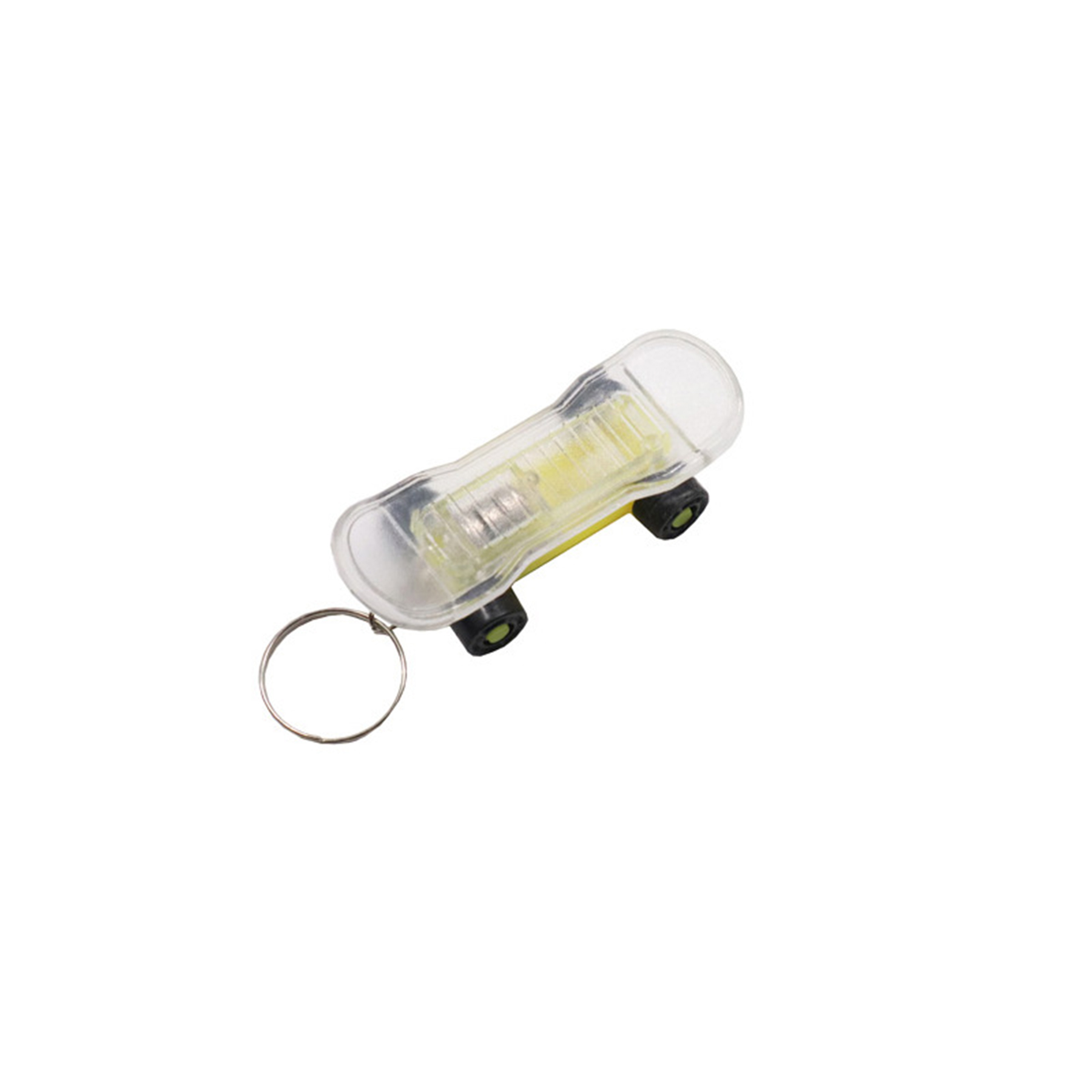 Mini Skateboard Flashlight with Keychain 4
