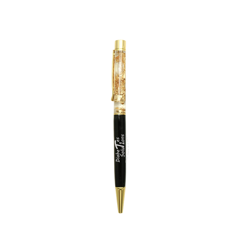 Floating Gold Dust Ballpoint Pen 2