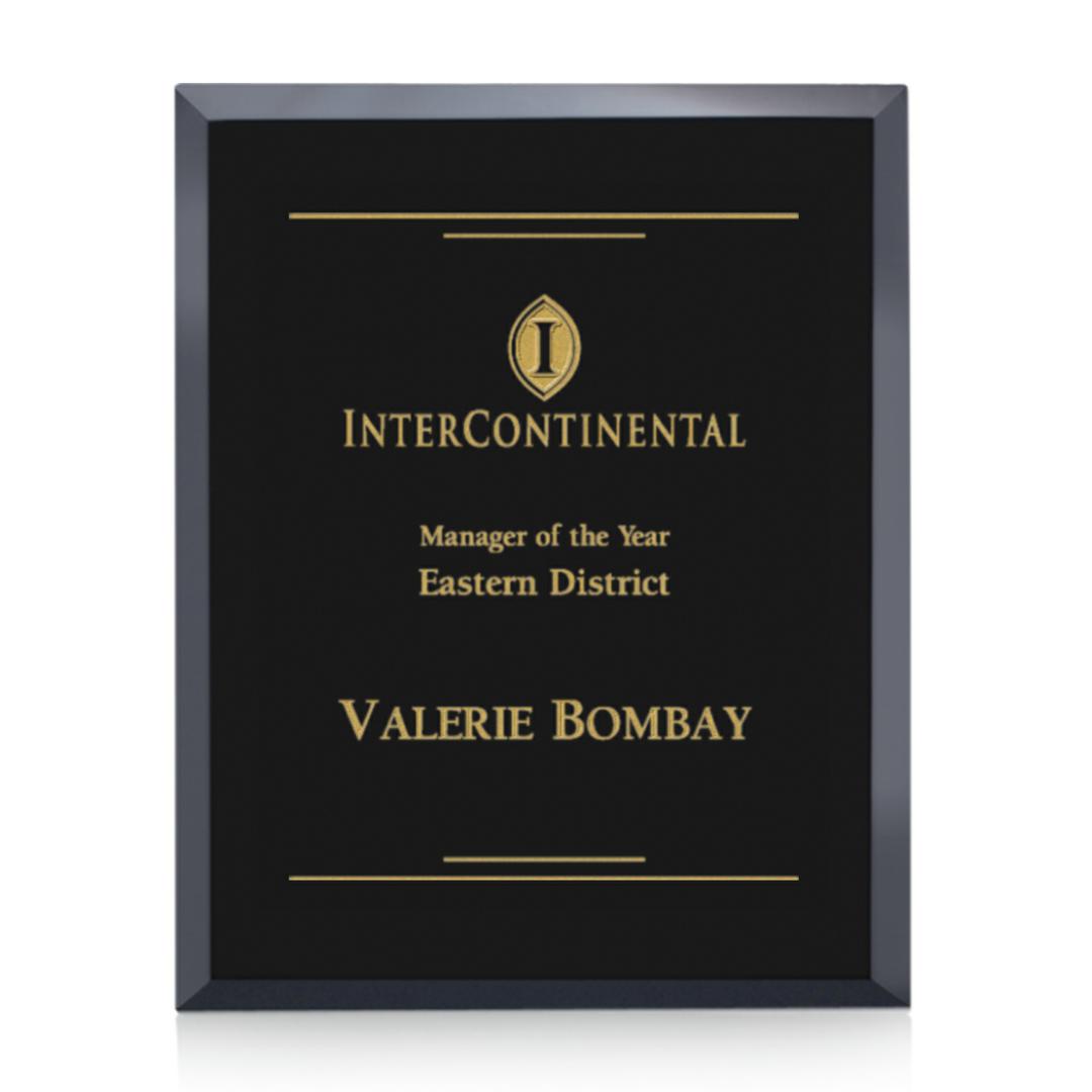 Avonlea Plaque - Black 2