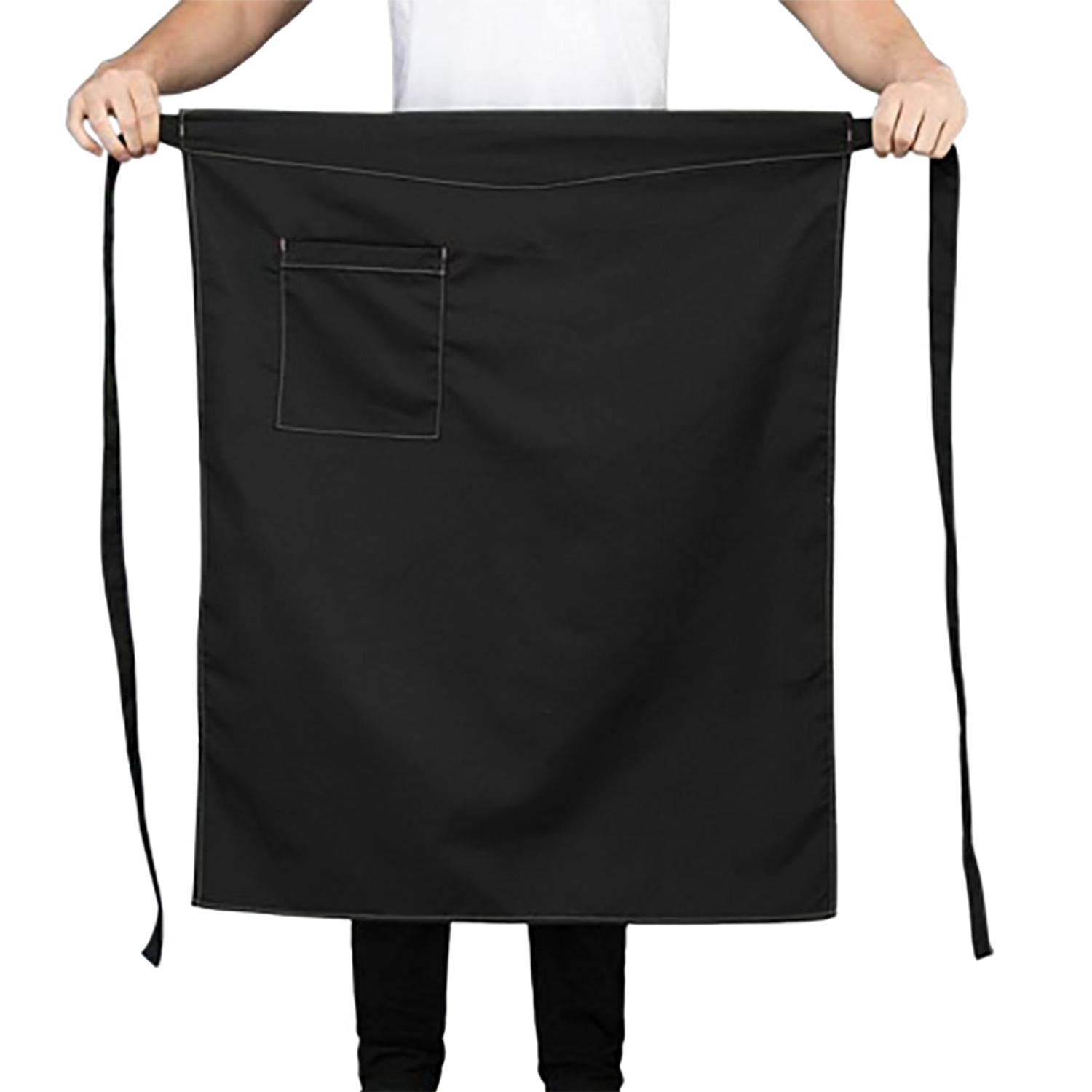 Durable Canvas Half Apron with Adjustable Straps 9