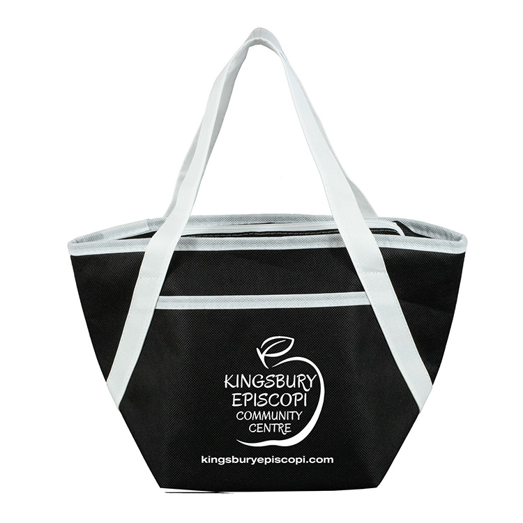 "THE HORIZON" Zipper Cooler Tote 6-Pack Size 3