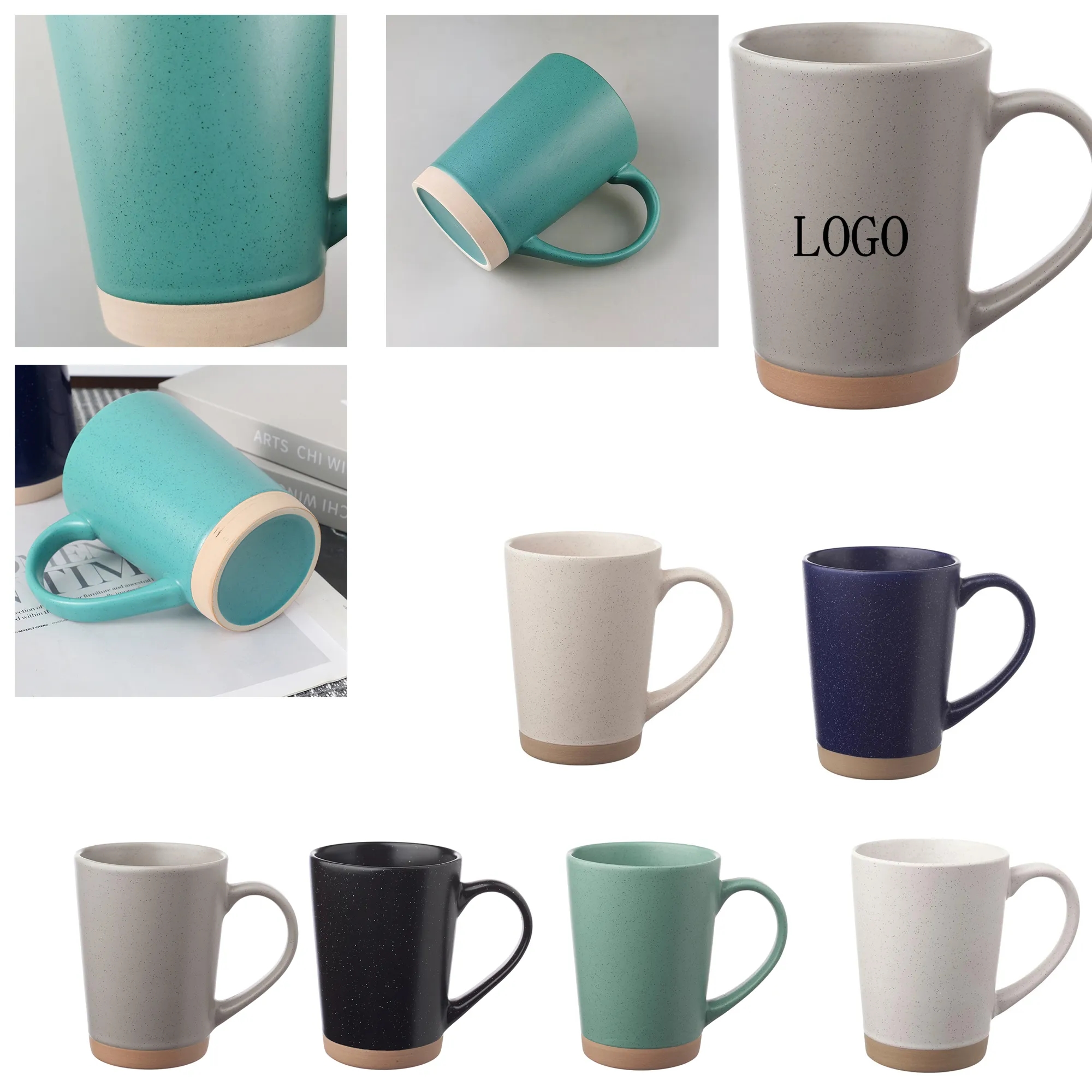 16Oz Double Piece Ceramic Cup 8