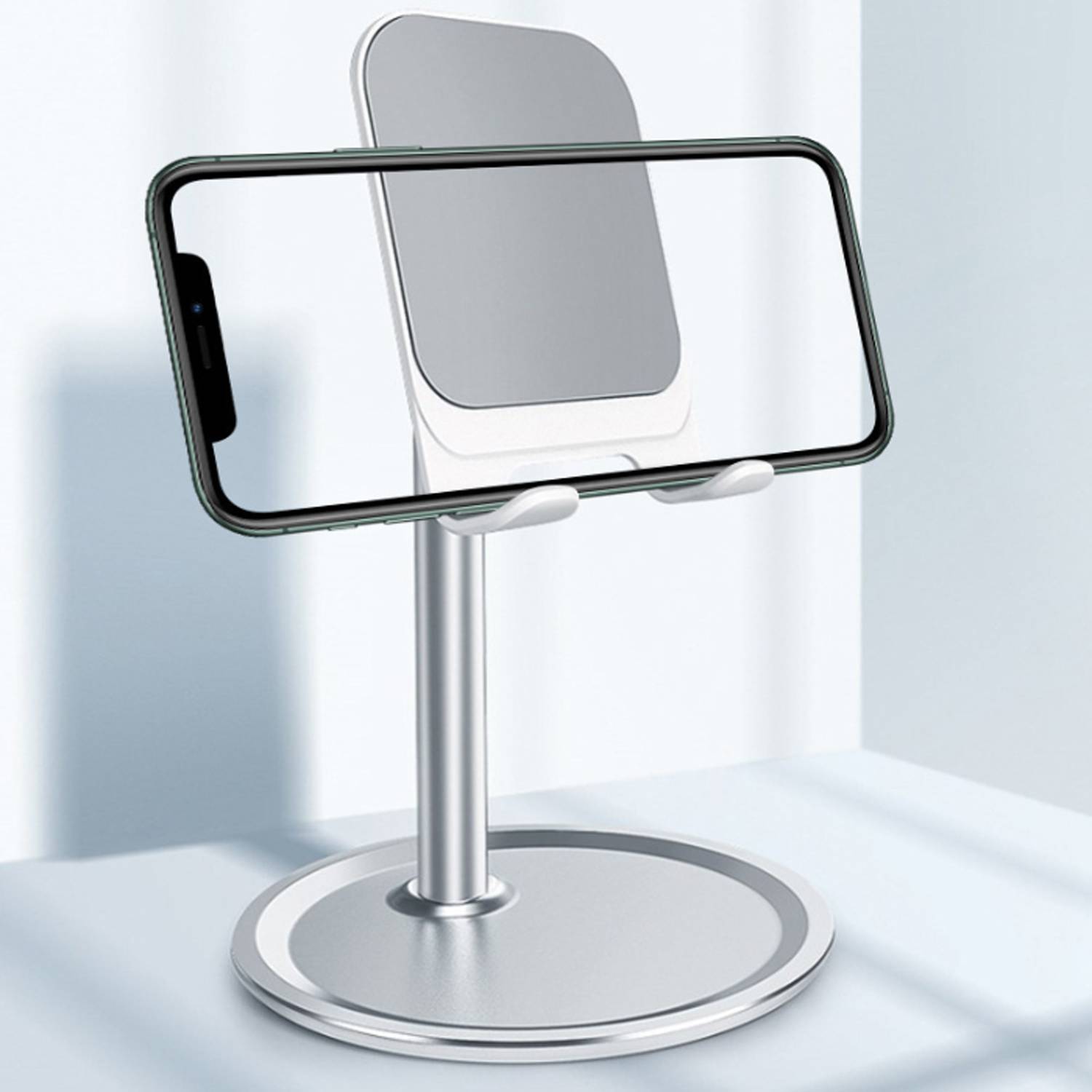 Adjustable Aluminum Desktop Phone Stand 4