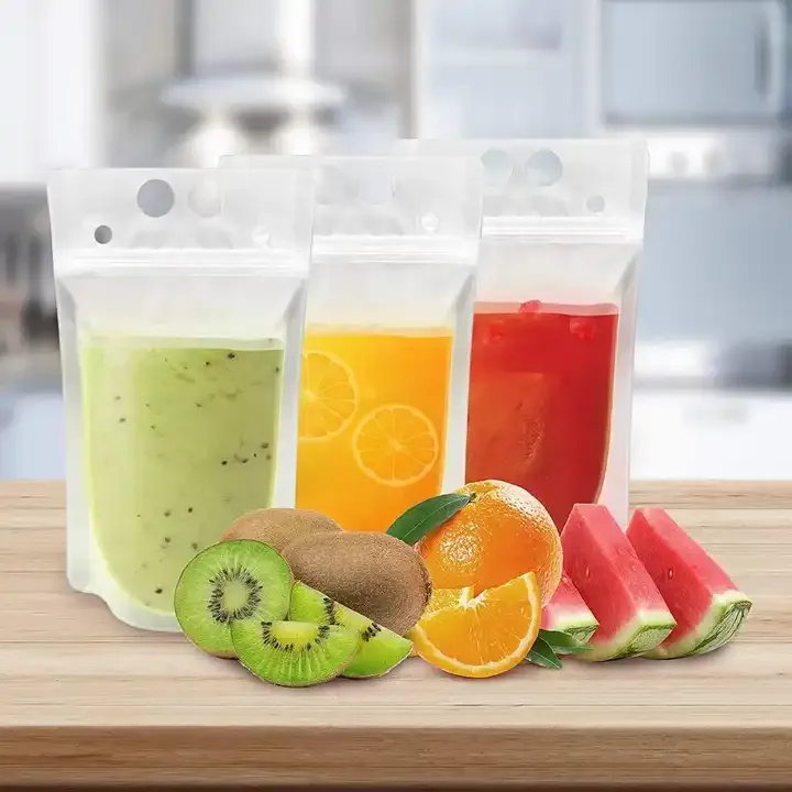 Drink Pouch with Straw 1