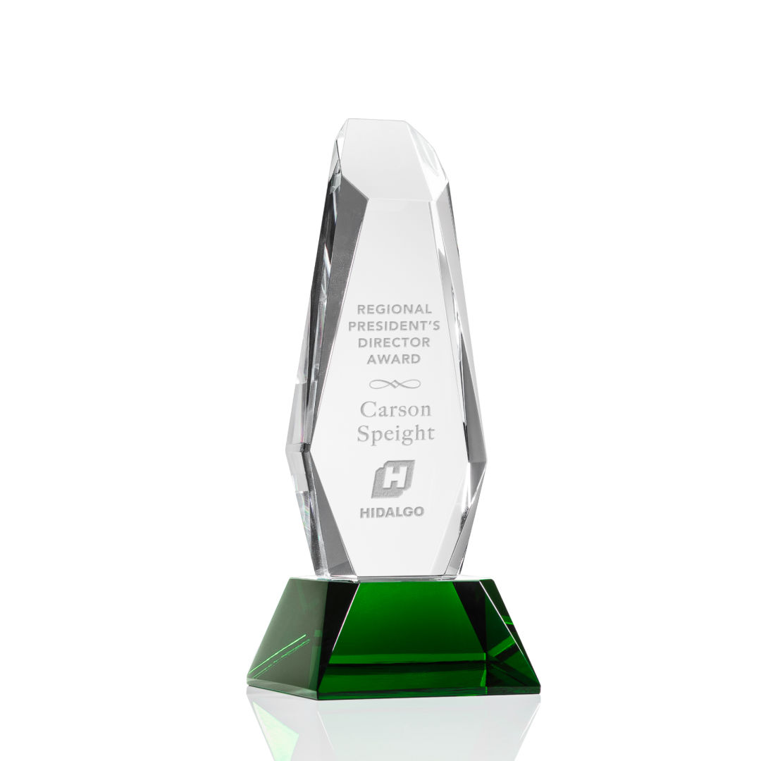 Rawlinson Award on Base - Green 5