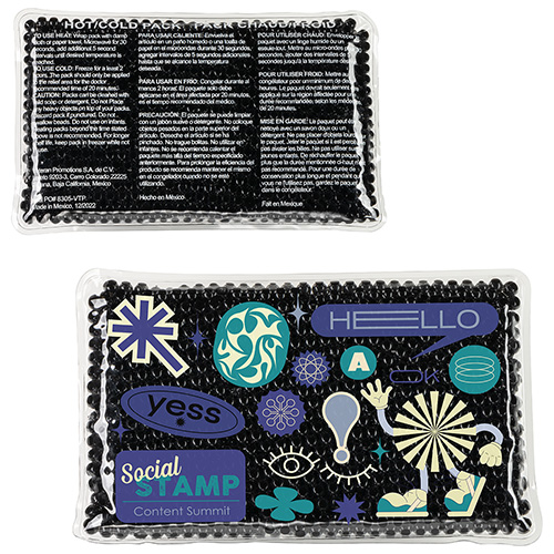 Full-Color Aqua Pearls™ Hot/Cold Pack 77