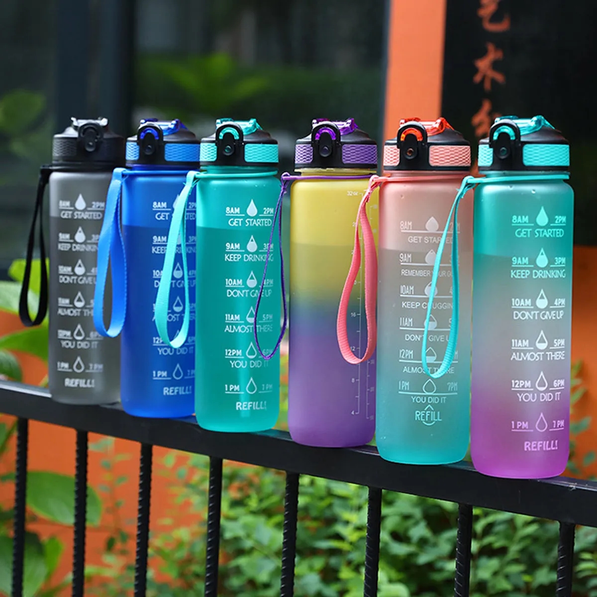 32oz. Sport Timing Water Bottle With Neoprene Sleeve Carrier 5