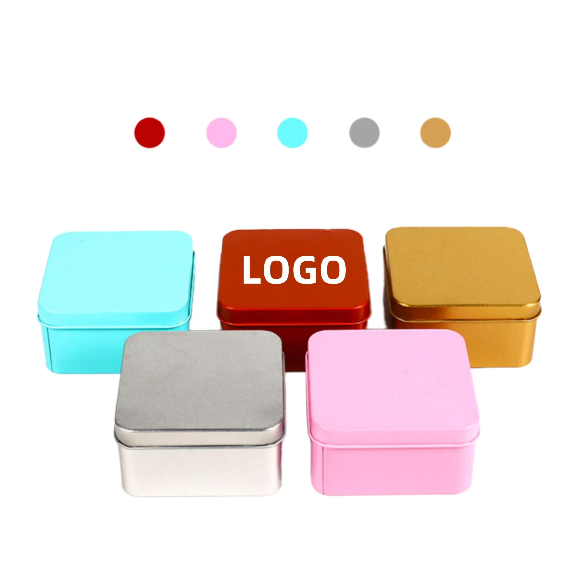 Square Tinplate Box 2