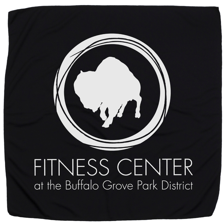 "THE COOLING BANDANA" Recylced RPET 155 GSM – 22" H x 22" W 37
