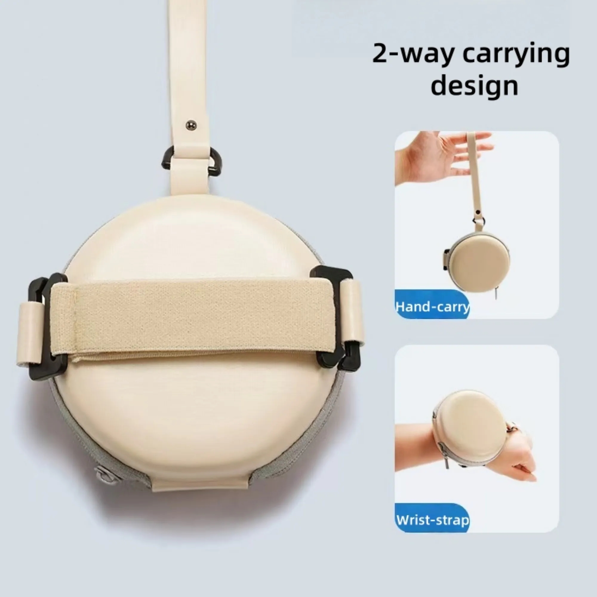 Durable EVA Foldable Circle Sunglasses Case 6