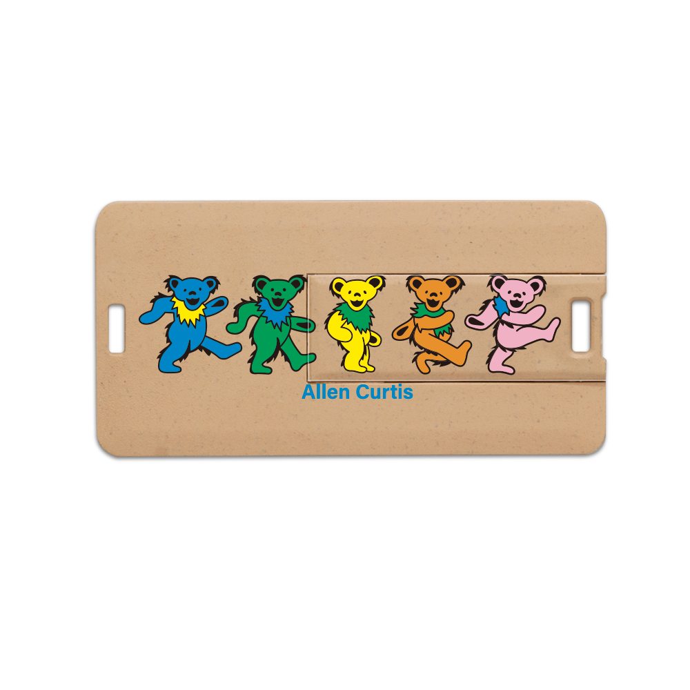 Franklin Eco-Friendly Mini Swivel Card USB 2